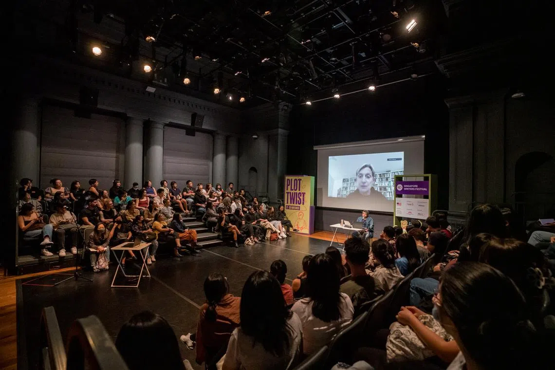 Judith Butler appearing virtually for her keynote talk 