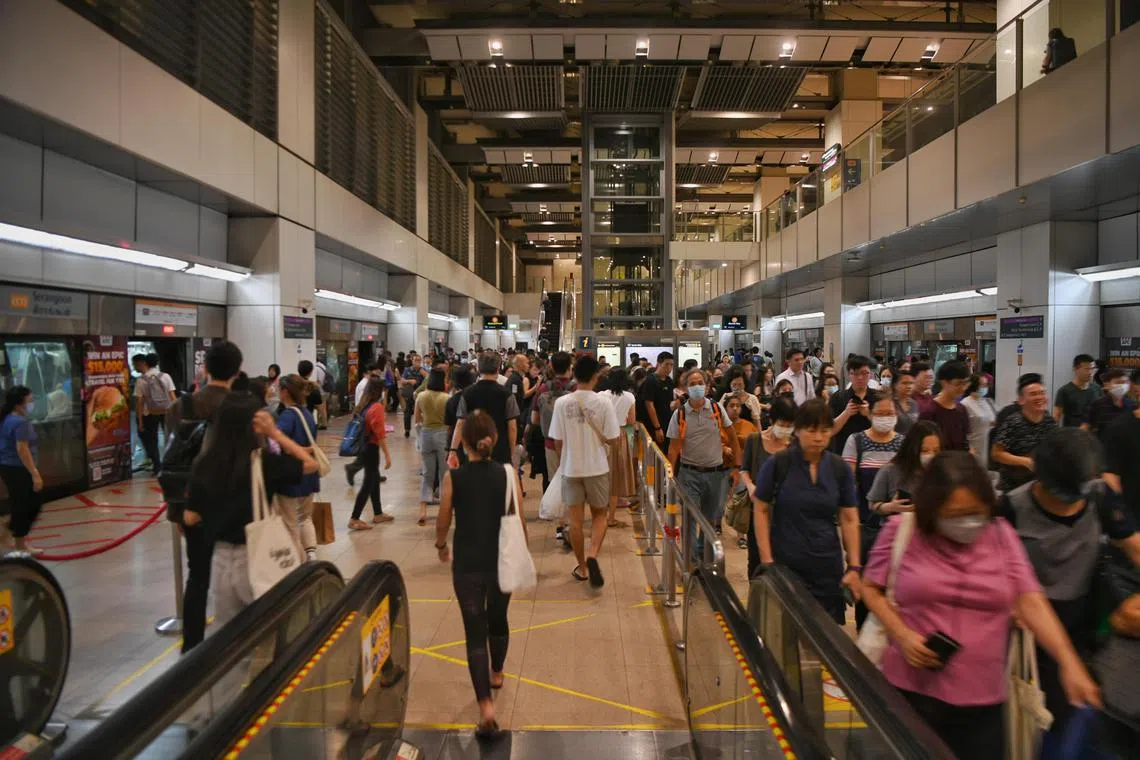 LTA on Monday said the maintenance works would be completed earlier than scheduled. 