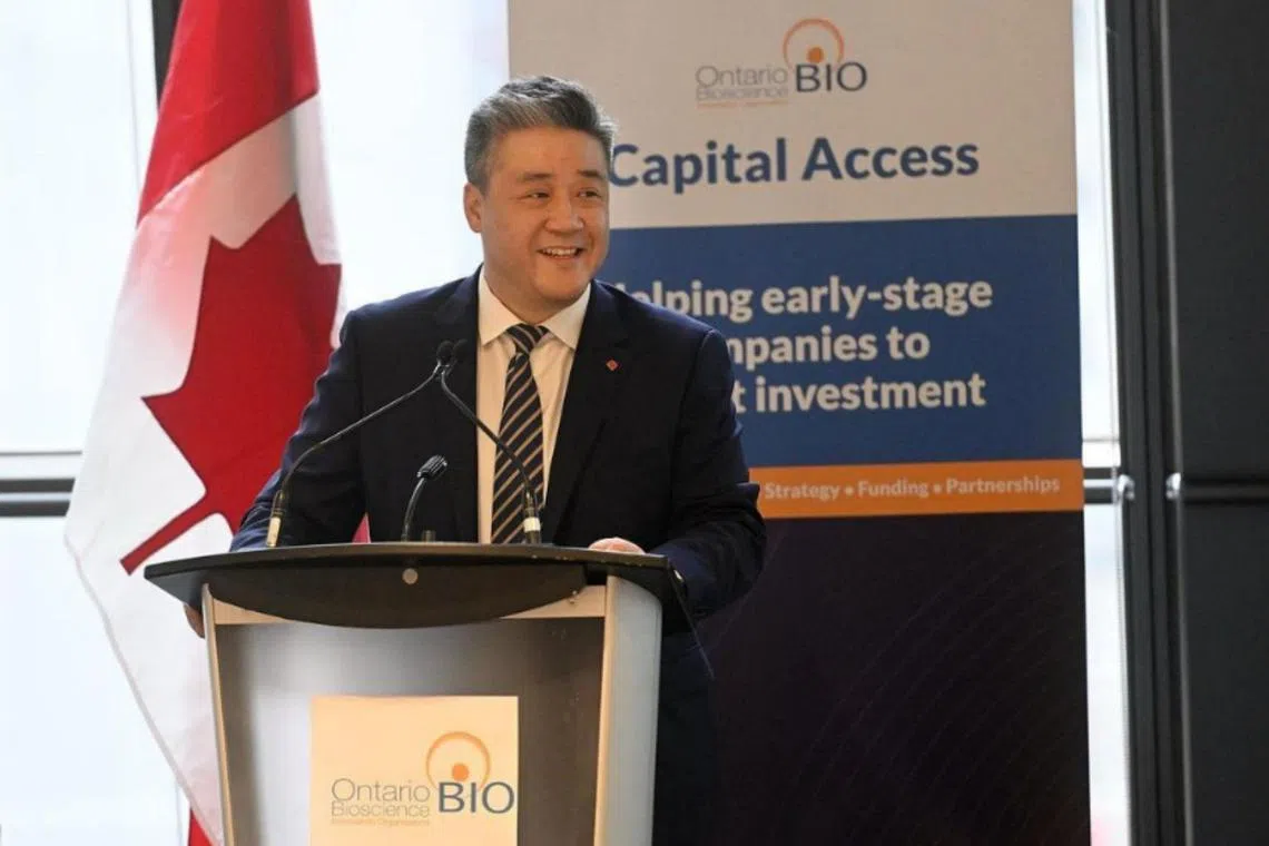 Mr Han Dong said he is stepping aside from the Liberal caucus to avoid being a distraction and to clear his name.