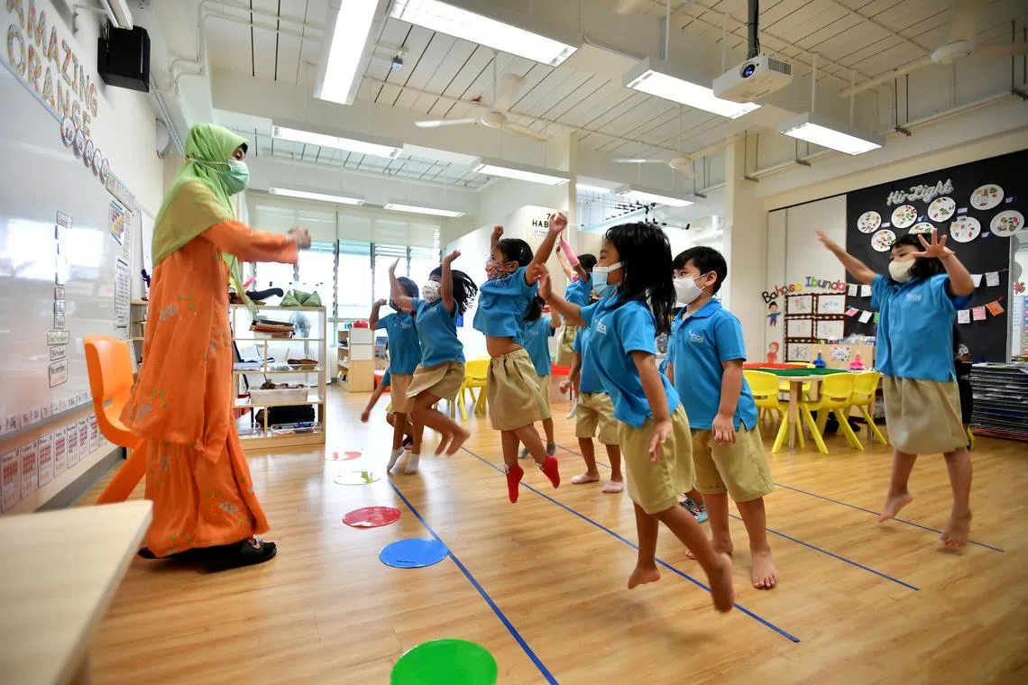 A total of 55 MOE kindergartens will be participating in the ministry’s 2024 registration exercise.