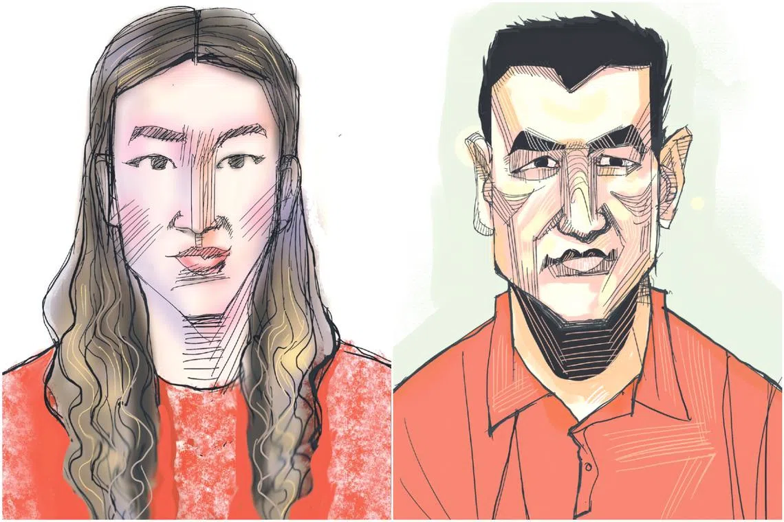 The only woman accused in the $2.8 billion money laundering case is said to have lived on Sentosa with Zhang Ruijin, who is described as her “domestic partner”.