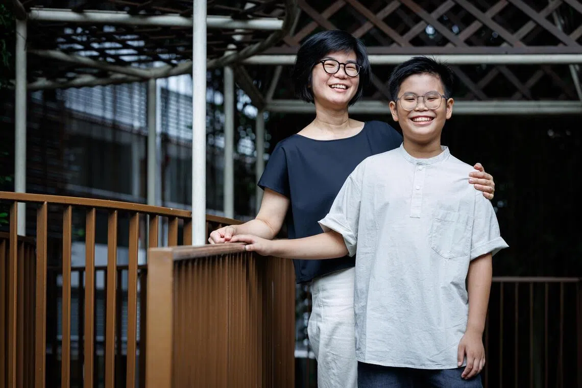 Ms Shannon Ong enrolled her only child Oliver Foo in Kindle Garden’s first batch, and saw how he extended kindness to a classmate with special needs.