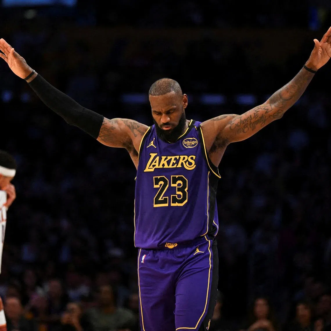 The four-time NBA champion and league’s all-time leading scorer has spent the last eight seasons of his glittering career with the Lakers.