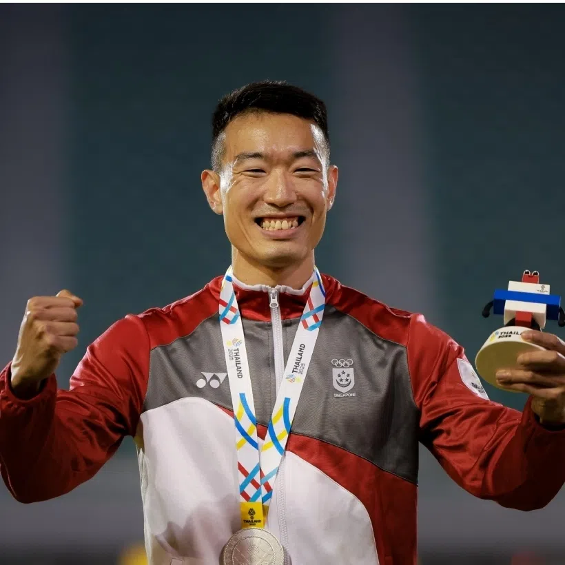 Ang Chen Siang won a silver in the men's 110m hurdles at the SEA Games on Dec 12. Singapore's  Kerstin Ong in action in the women's 100m hurdles final at the SEA Games on Dec 12.