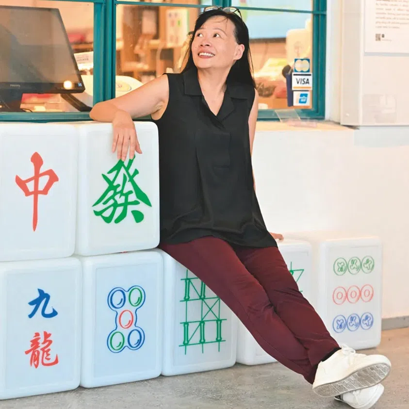 Dr Chan Lai Kiu and her daughter Kay Ng started Glocal Mahjong in 2020.