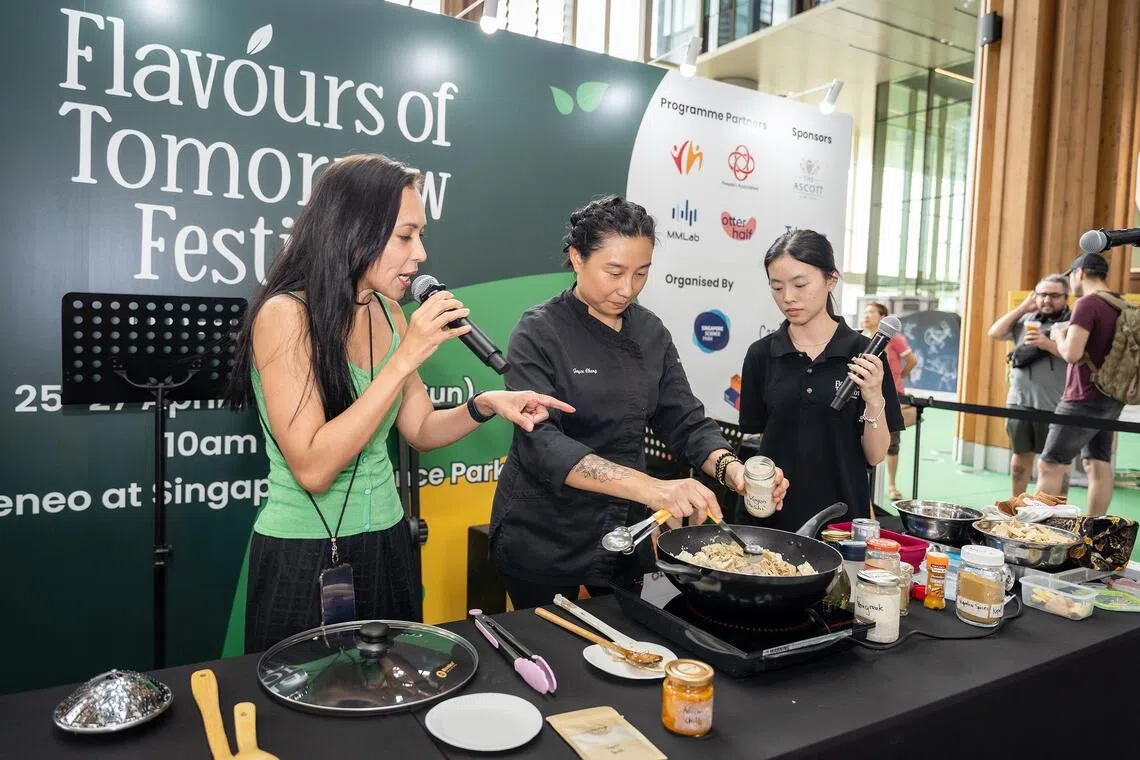 Flavours of Tomorrow is an alternative food festival.
