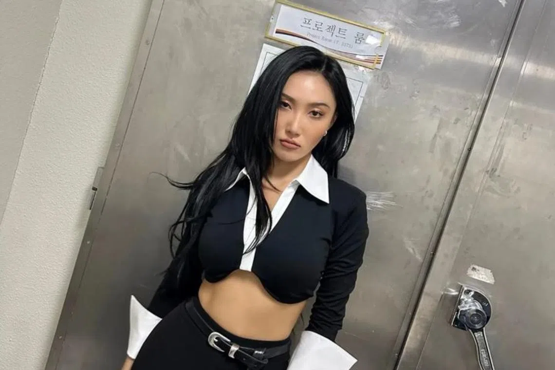 Girl group Mamamoo's Hwasa has come under fire for a risque performance.