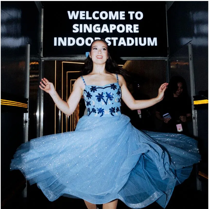 Icelandic singer-songerwriter Laufey held her A Matter Of Time concert at the Singapore Indoor Stadium on May 19.