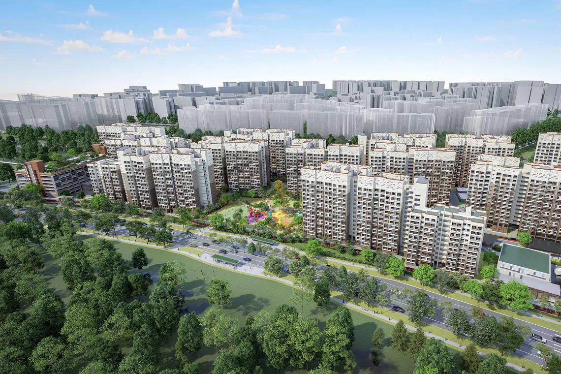 The firm’s 20-year contract will cover about 10,000 households in Tengah’s upcoming Brickland (pictured), Park and Forest Hill districts.