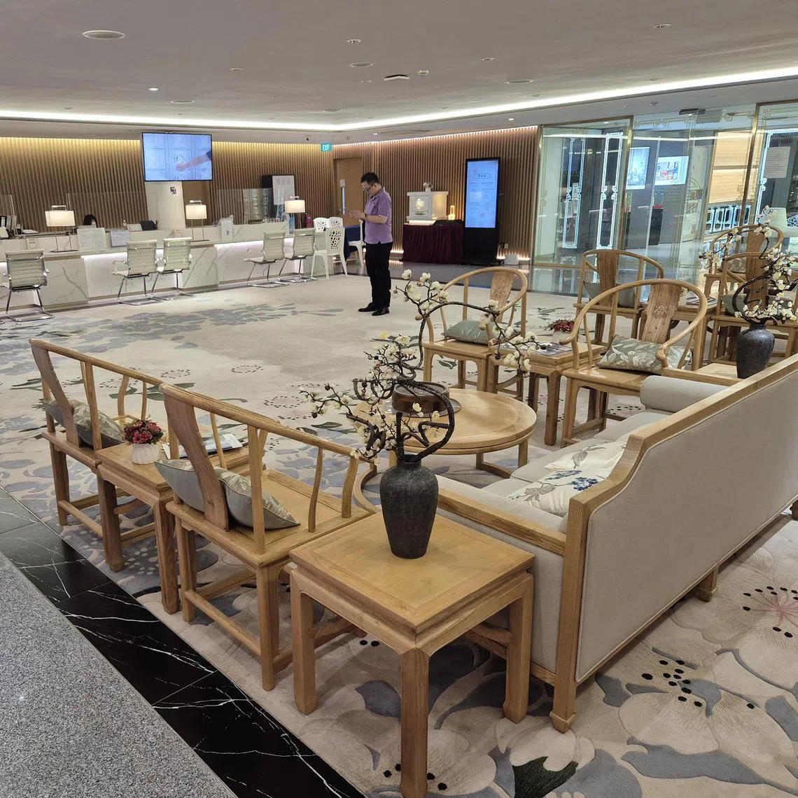 honirvana - A visit to Nirvana Memorial Garden, a private columbarium that houses niches in a condo or hotel-like environment. 
ST PHOTO: HO AI LI