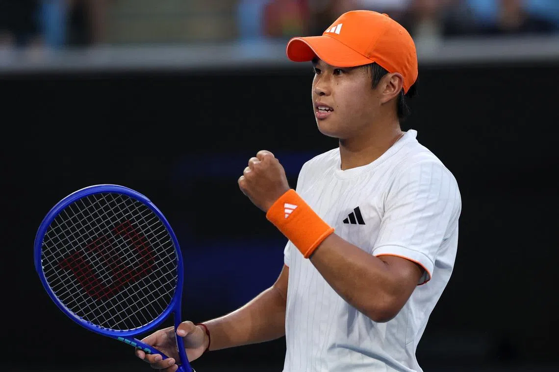 Learner Tien upsets Daniil Medvedev again at Australian Open in straight-set win