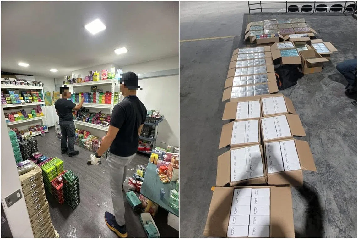 During the same period, more than 2,200 people were caught for possessing or using vapes.