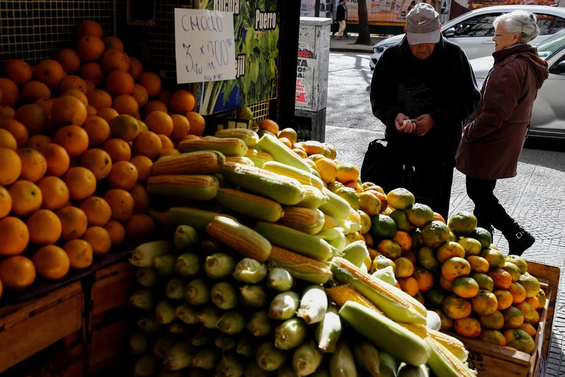 Chronic inflation has thrown four in every 10 people in Argentina into poverty.