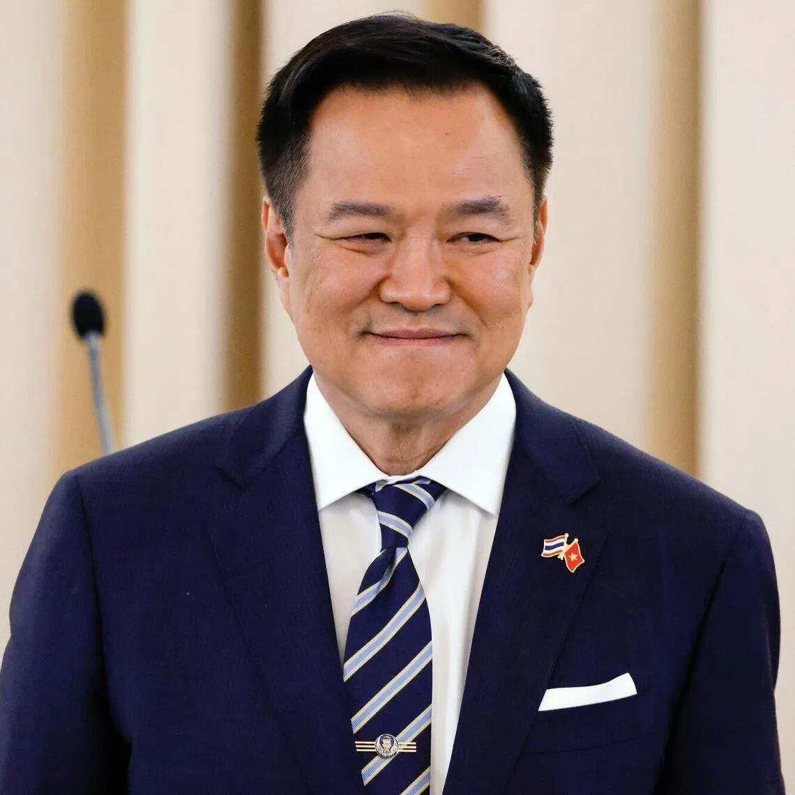 Anutin Charnvirakul, Thailand's prime minister, said the country will only pursue negotiations on the two countries' contested boundary using a UN-backed mechanism for maritime disputes.