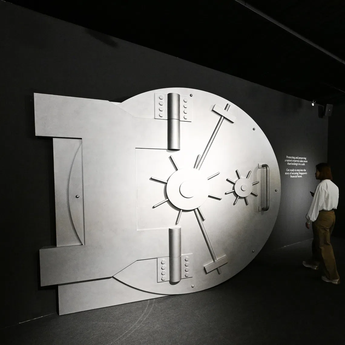 Entrance to The Secret Vault, GIC's first public exhibition, at New Bahru School Hall on Oct 9, 2026.