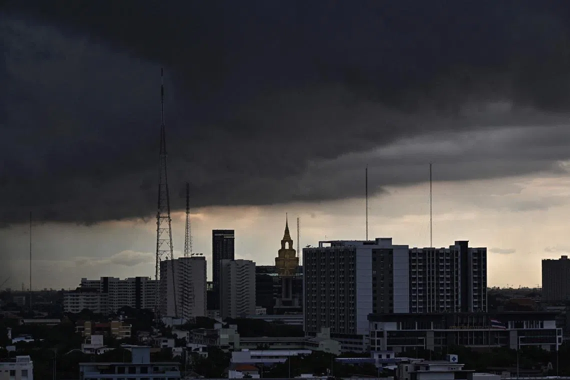 Heavy rain is expected in most parts of Thailand including the Greater Bangkok area as Talim heads to Vietnam.