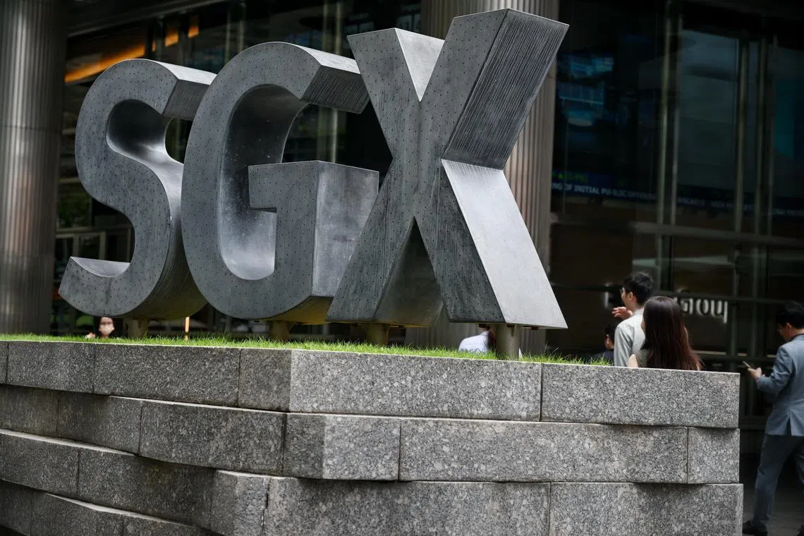 The Straits Times Index ended with a gain of just 0.02 per cent or 0.57 point to 3,314.05.