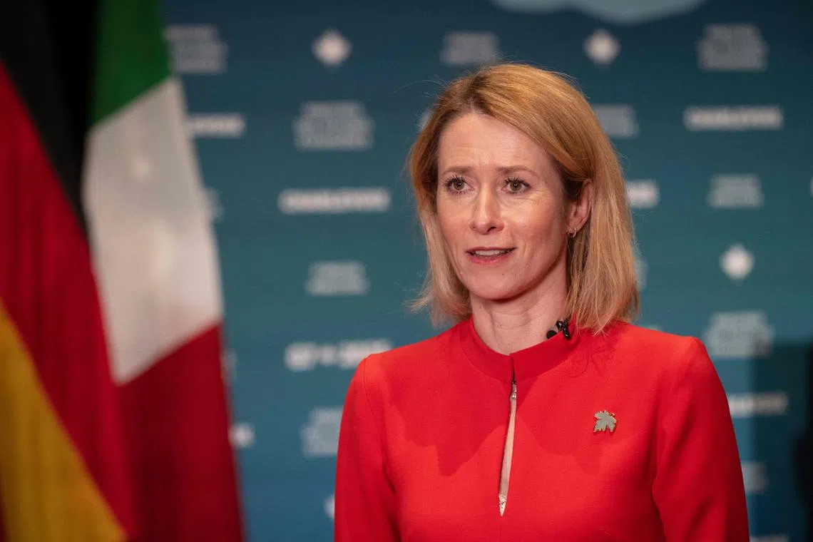 EU’s foreign policy chief Kaja Kallas called for restraint as trade wars usually trigger inflation peaks that harm consumers.
