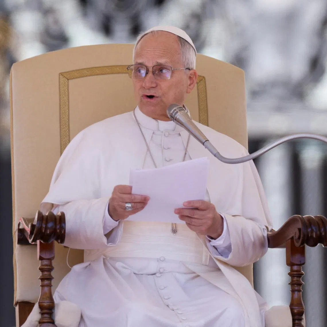 No other pontiff has visited Algeria, where 99 per cent of its inhabitants are Muslim.