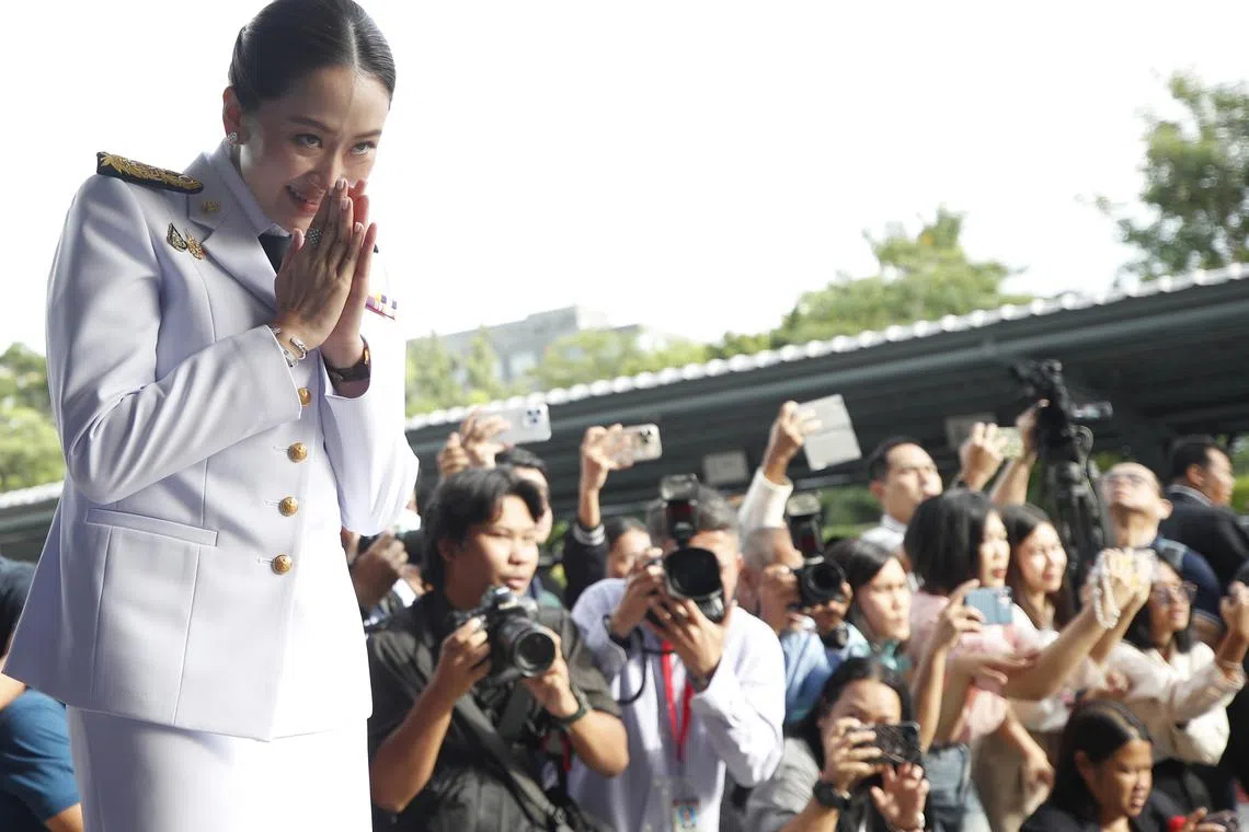 Thailand’s new prime minister Paetongtarn Shinawatra is the youngest person to become Thai premier.