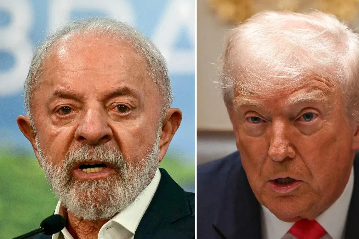 Brazil’s President and Trump discuss trade, sanctions in phone call