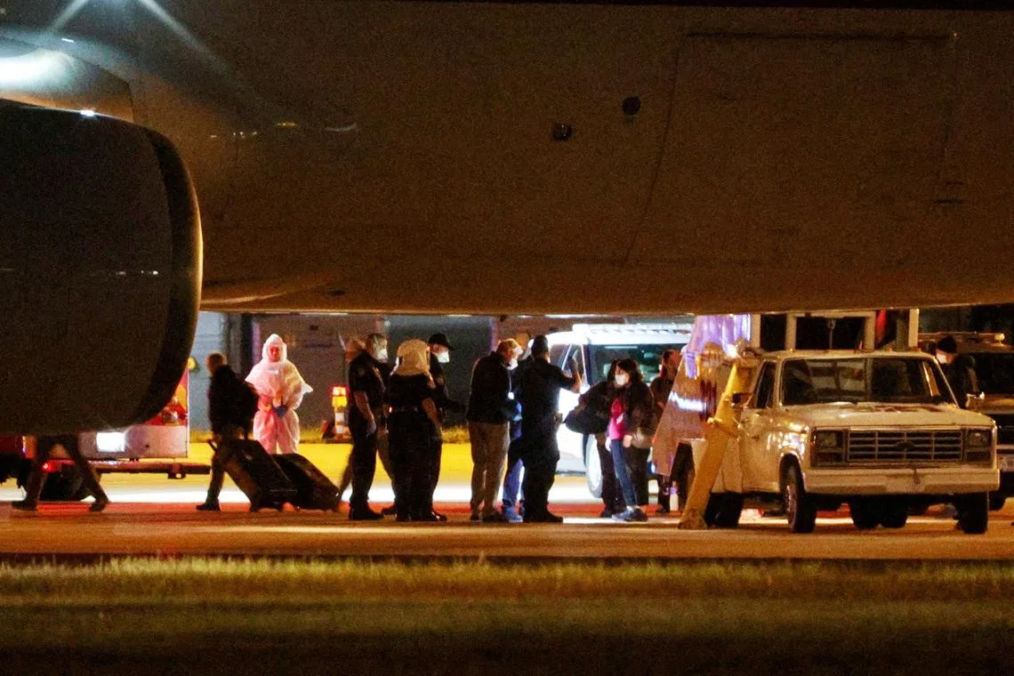 US says 18 passengers flown back after hantavirus outbreak on ship