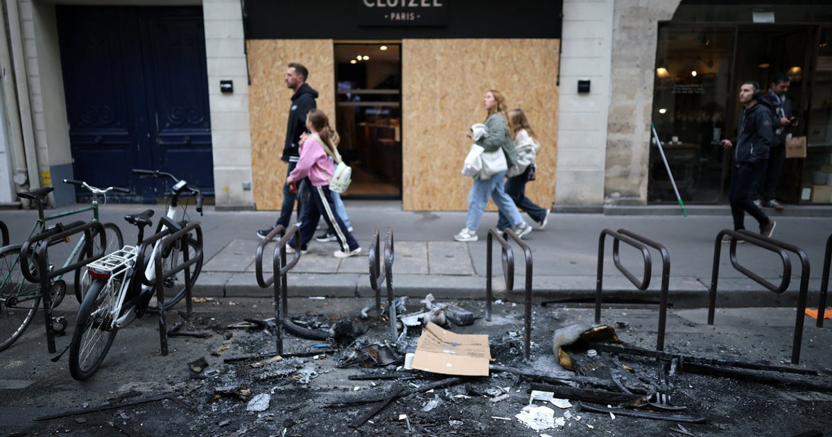 France’s Macron tightens curbs on protests, blaming hard left for unrest