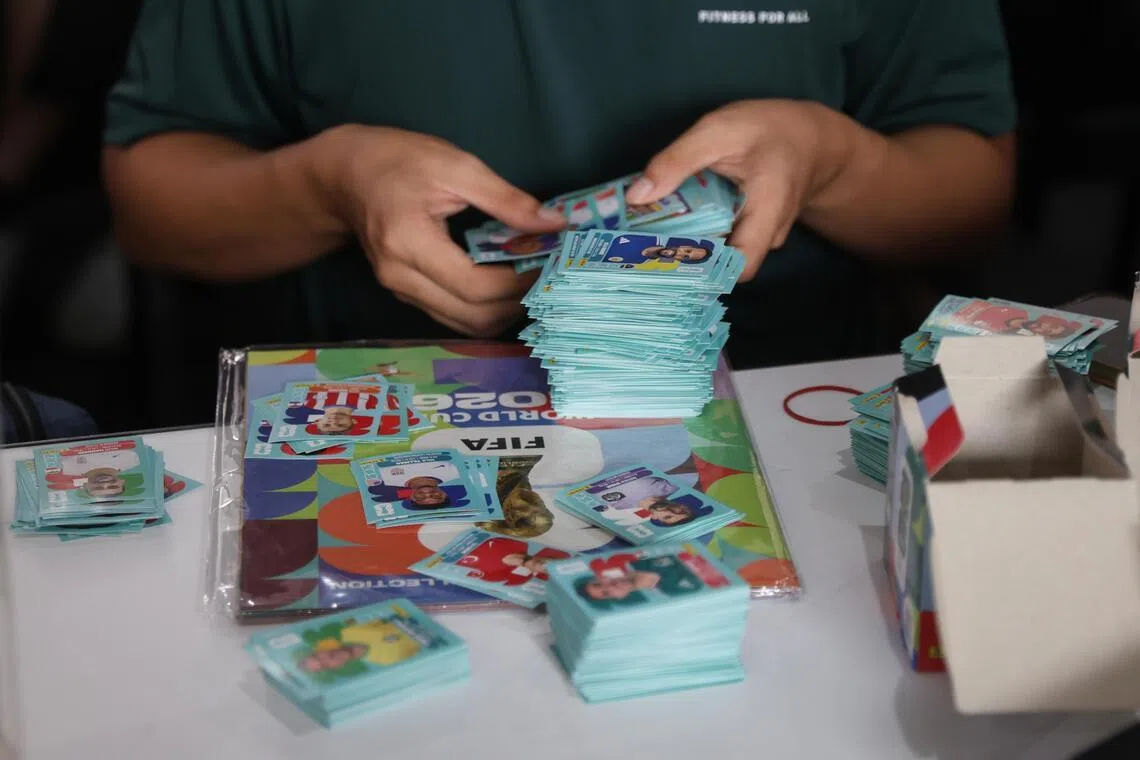 Besides physical events, collectors also trade and swop stickers over platforms such as Carousell and Facebook.