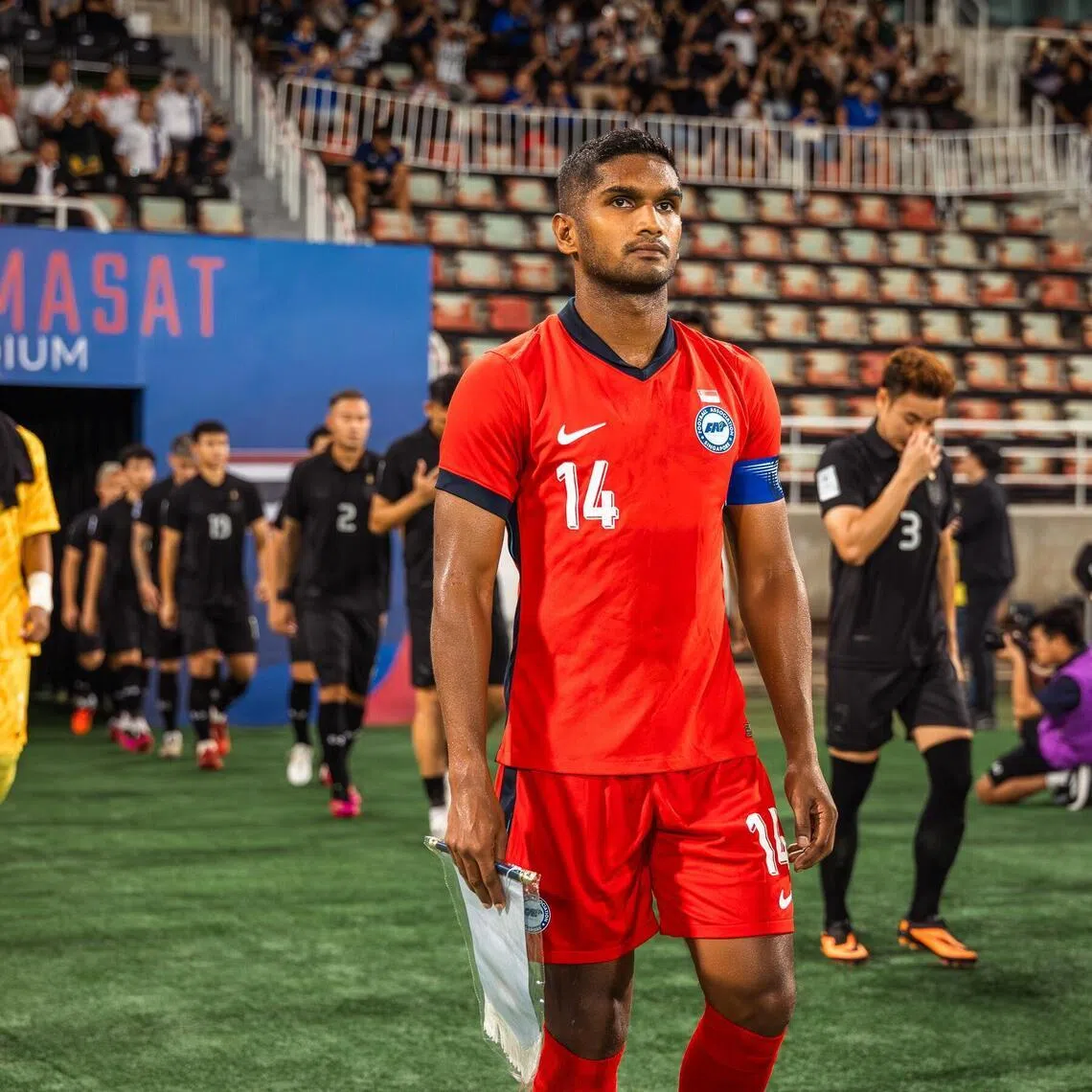 Lions captain Hariss Harun will become Singapore's most-capped footballer on May 31, when they play a friendly against mongolia at the Jalan Besar stadium.