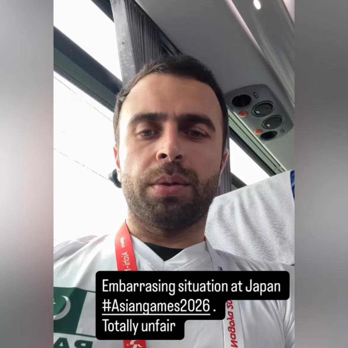 Pakistan volleyball captain Murad Jehan took to Instagram to vent his frustration at “another mismanagement” at the Asian Games.