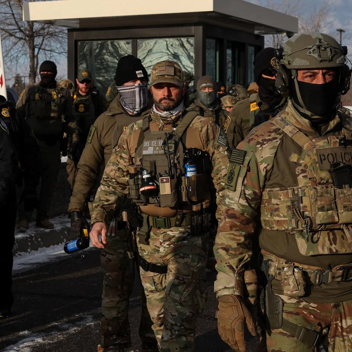 President Donald Trump has sought to deploy troops onto the streets of US cities and threatens to take control of Greenland.