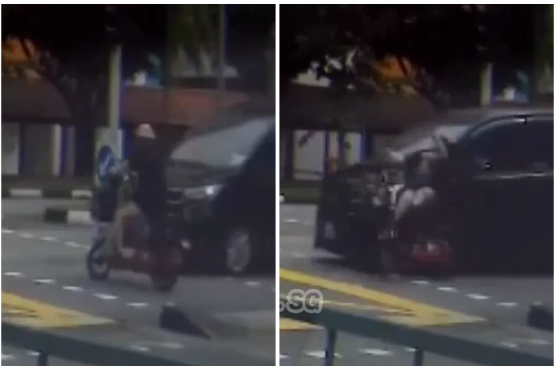 The accident happened on July 6 at the junction of Yishun Avenue 4 and Yishun Street 51.