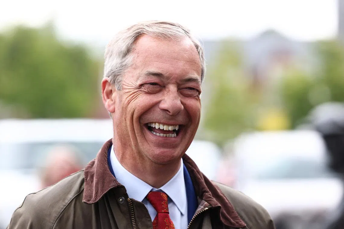 Reform's poll rating has risen since Brexit champion Nigel Farage returned to lead the party.