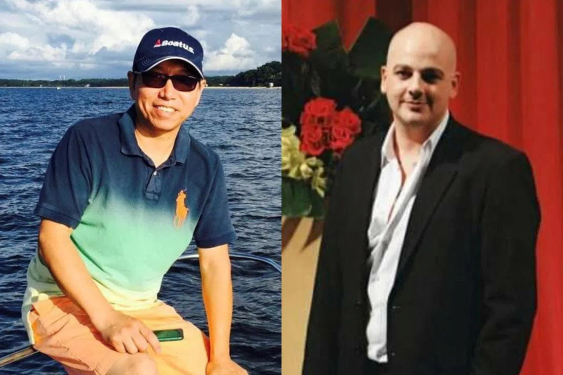 Among the Americans Mr Burns visited are Kai Li (left), a computer scientist held in China since 2016, and Texas-based businessman Mark Swidan, who was convicted by a Chinese court in 2019.
