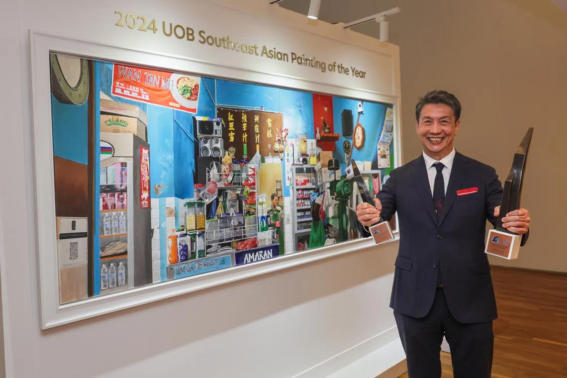 Local artist Yong Wee Loon is the first Singapore citizen to win the POY award in over ten years.