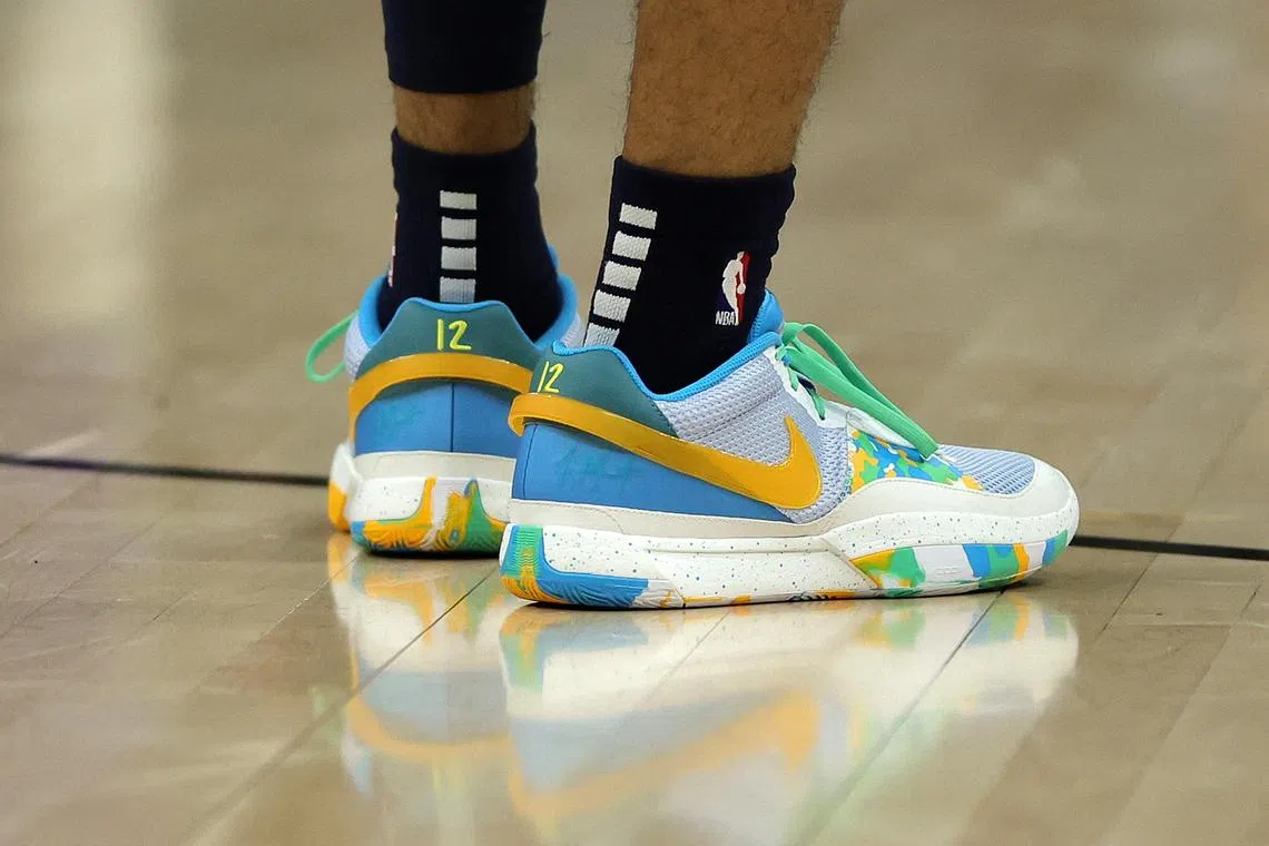 The Ja 1 includes multiple colorway options and a staggered release of additional models that are still listed among “future drops” by Nike.