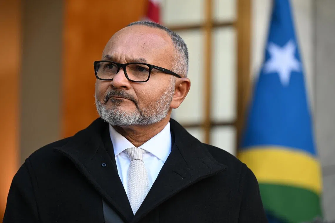 Solomons Islands to review security pact with China