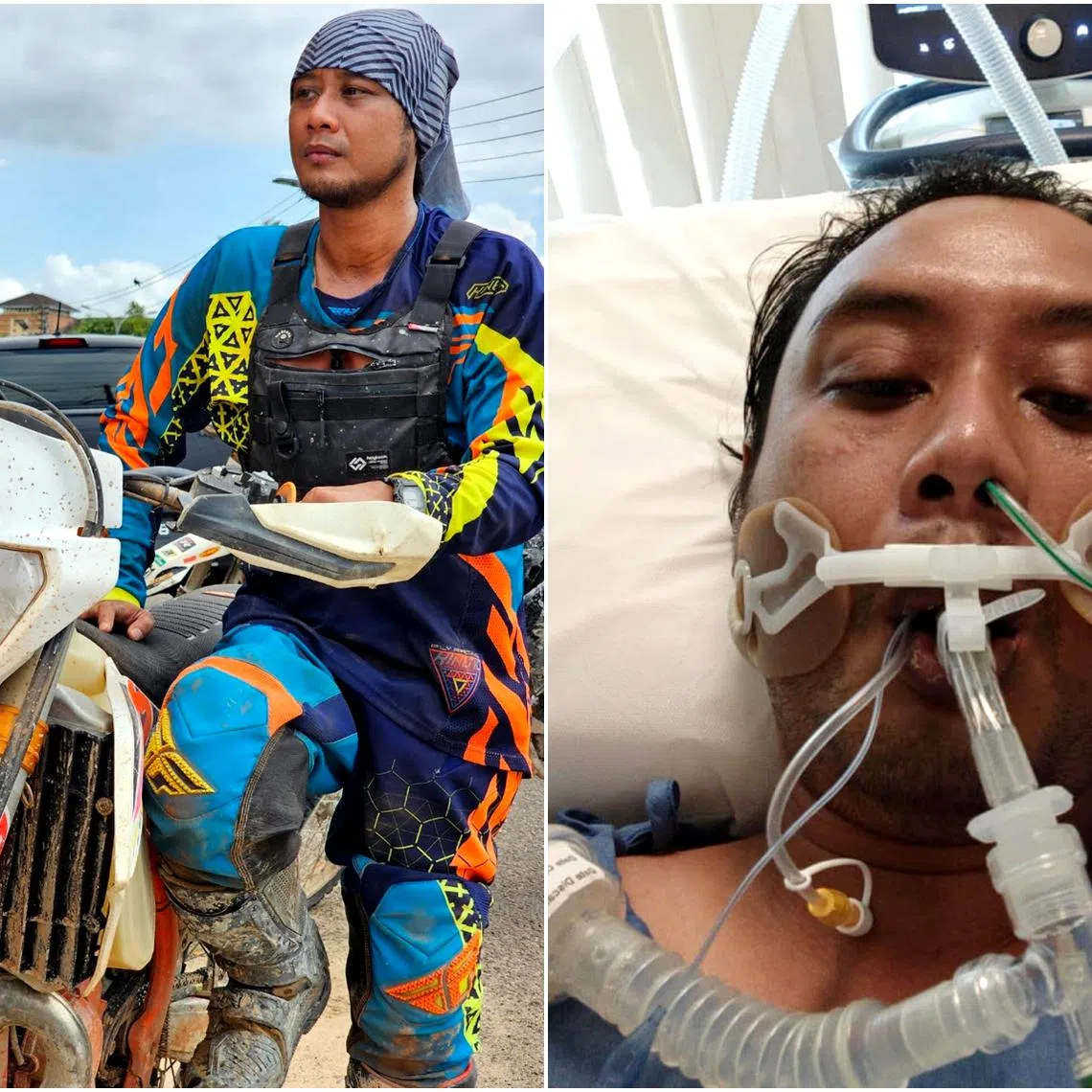 Renovation site supervisor Muhammad Dandiar Rosli, 27, has stopped smoking after his expensive lesson and is a much healthier version of himself.