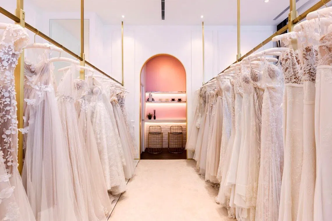 Truly Enamoured was one of the first local studios to rent designer gowns.