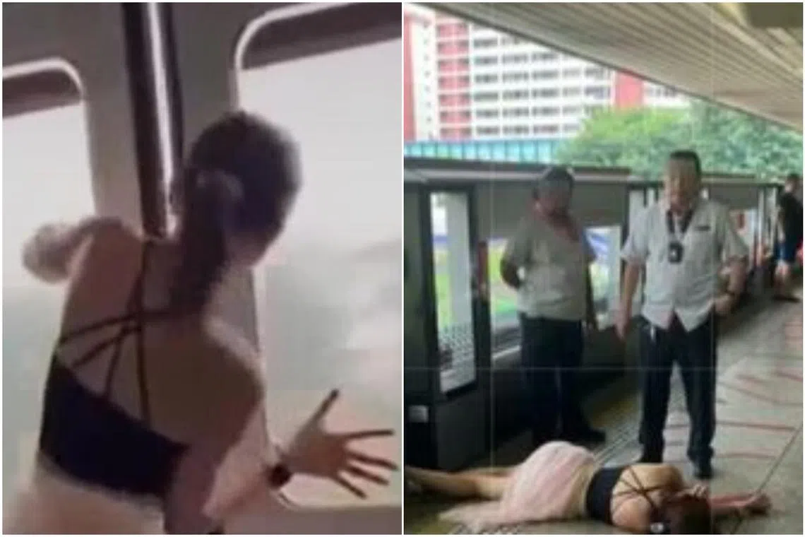 Court documents have identified Wang as a male, though videos show a person dressed in feminine clothes.