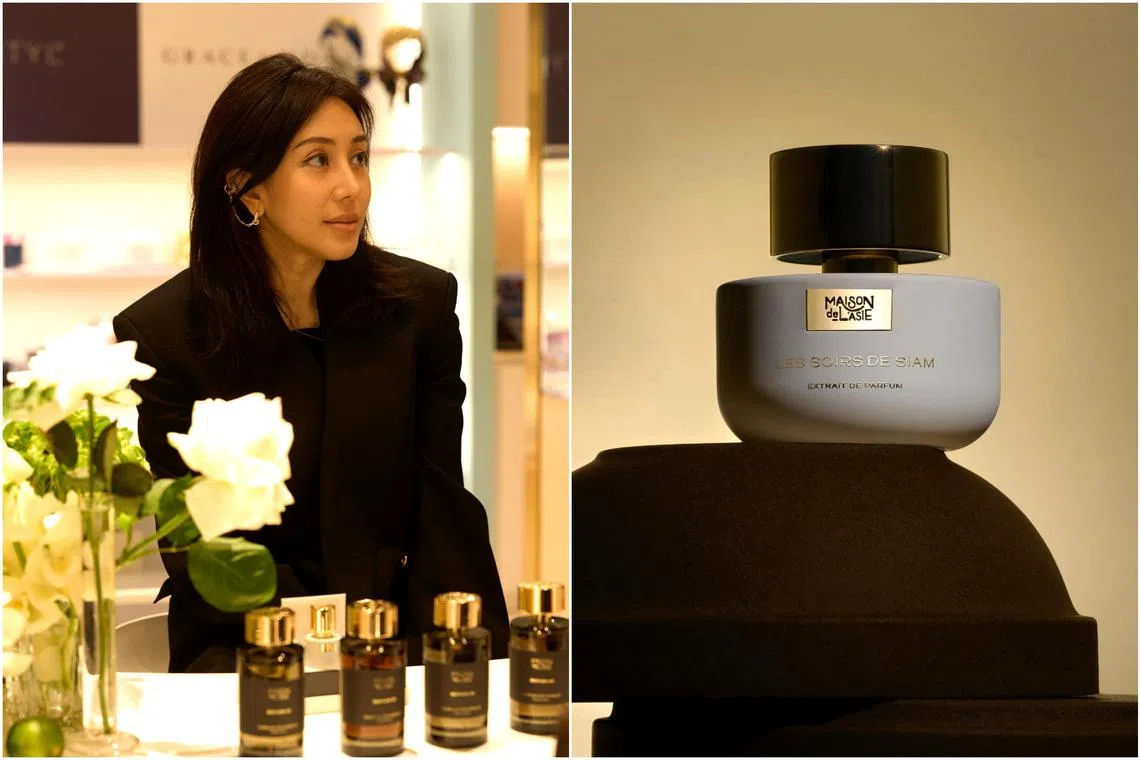 Maison de L'Asie founder Elizabeth Liau was motivated to start her fragrance label after her mother's death in 2019, as a tribute to her and her generosity of showing acceptance, forgiveness and grace.