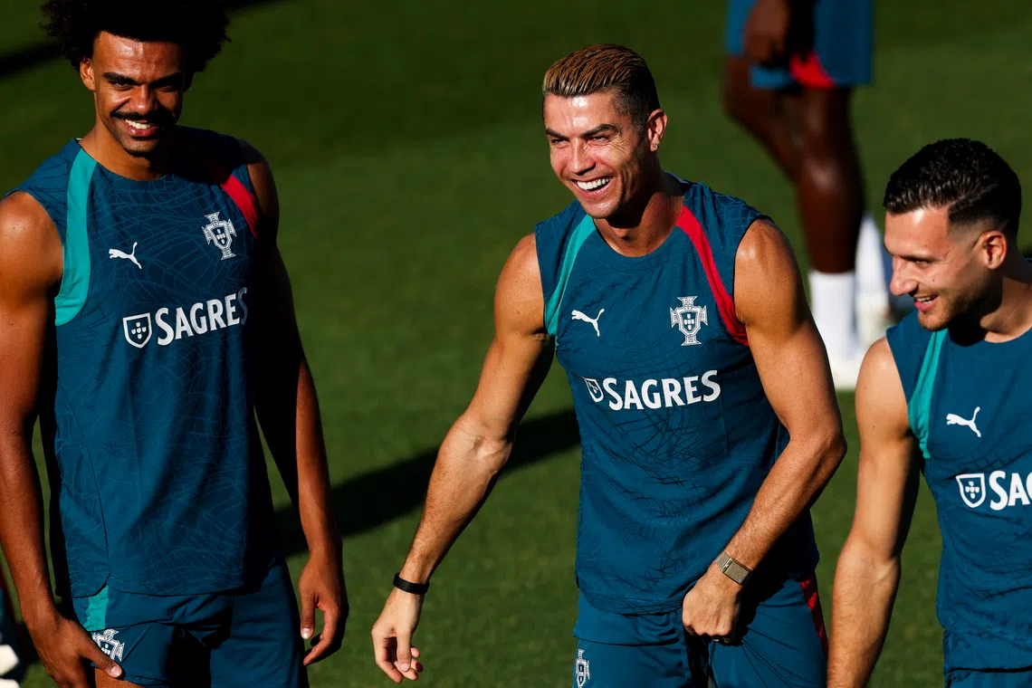 Cristiano Ronaldo had considered his international future after Portugal’s World Cup exit, but said talks with the Portuguese FA and coach Jorge Jesus convinced him to continue.