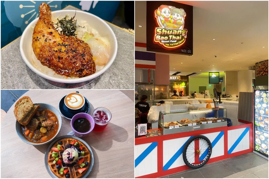 Fuel up at Sengkang Grand Mall, The Woodleigh Mall and Admiralty Place – all of which offer a variety of cuisines and affordable bites.