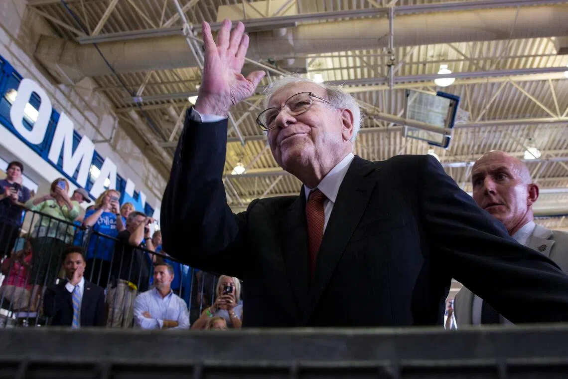 Warren Buffett took over a failing textile mill in 1965 that by 2024 was valued at US$1 trillion (S$1.28 trillion).