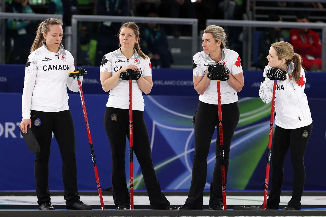 Curling-Canadian skip Homan says cheating accusations 'came out of nowhere'