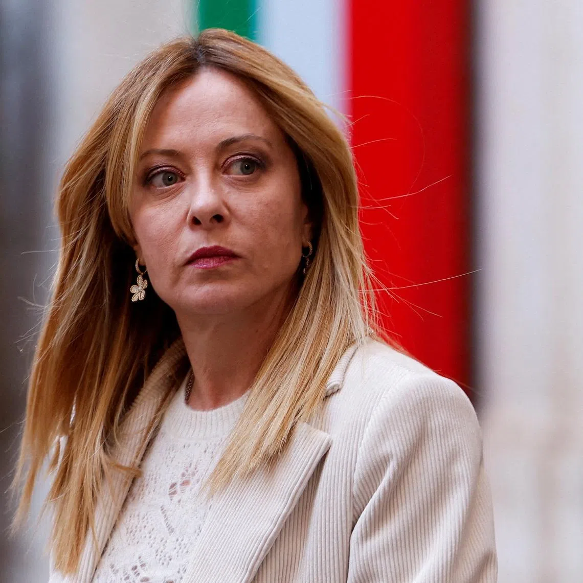 Italian Prime Minister Giorgia Meloni at Chigi Palace, in Rome, Italy, February 26, 2026. REUTERS/Remo Casilli/File Photo