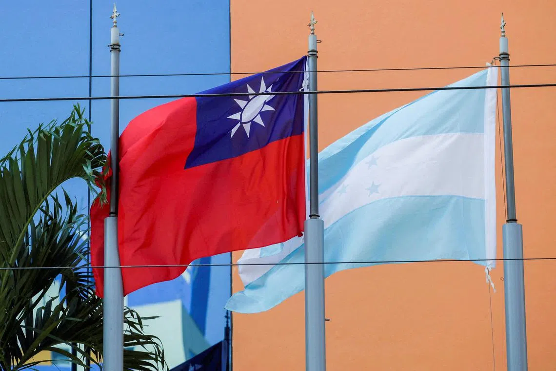 Taiwan Deputy Foreign Minister Tien Chung-kwang said the government will not “lightly give up” on trying to keep Honduras. 