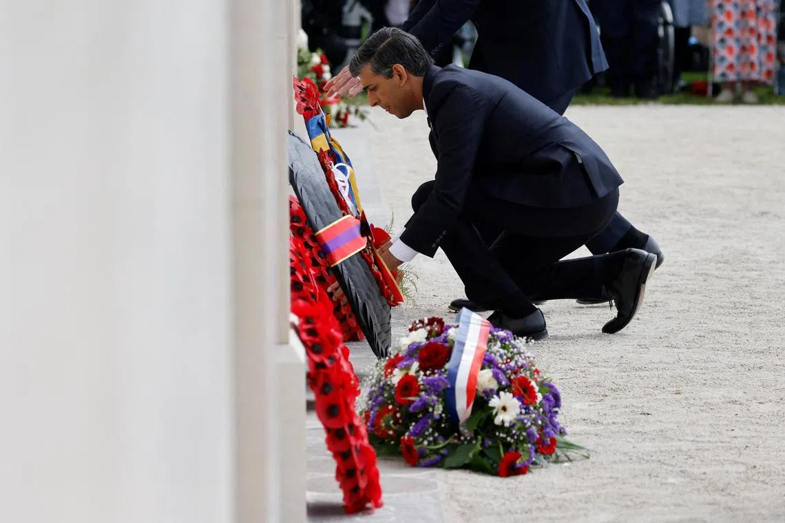 Prime Minister Rishi Sunak was in Normandy for D-Day commemorations, but he delegated other duties to his ministers.