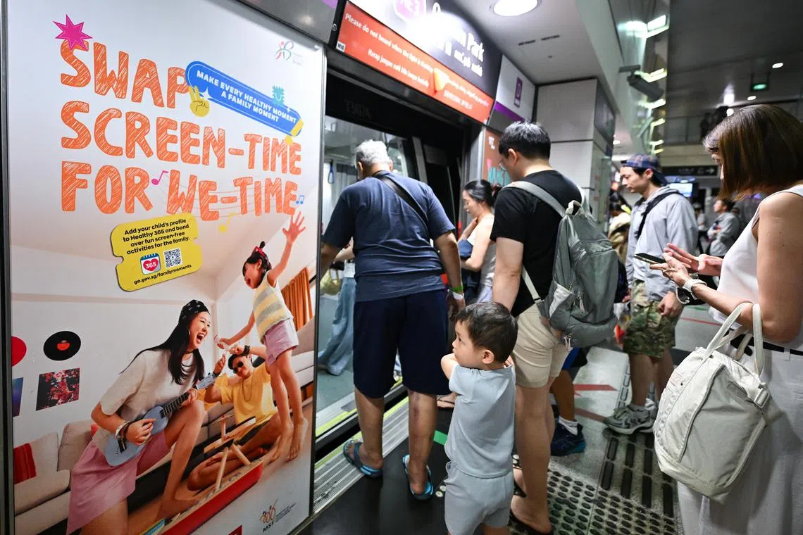 Concessions on screen time are a symptom of the demands of parenting in Singapore, where attention, time and energy are stretched thin.