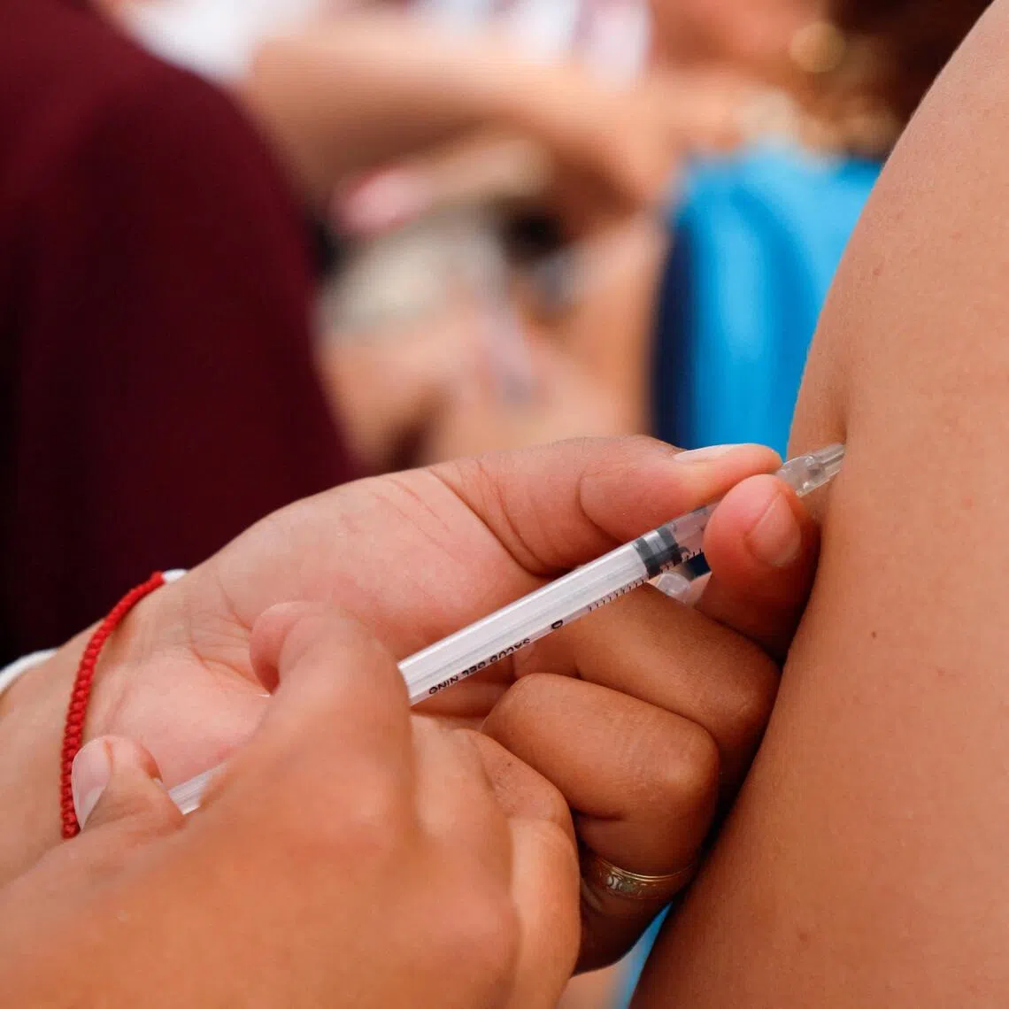 The WHO says vaccination rates need to be above 95 per cent to prevent outbreaks.